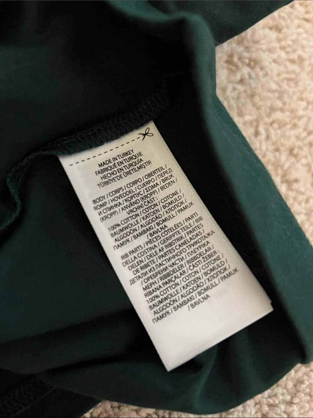 Ralph Lauren Dark Green Polo Bear Graphic Long-Sleeve Tee for children!